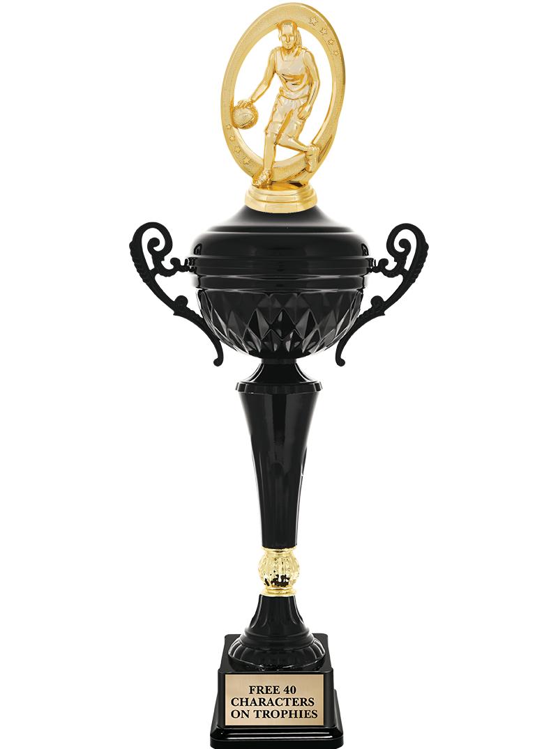 17.4" ONYX BLACK CUP TR W/FIG