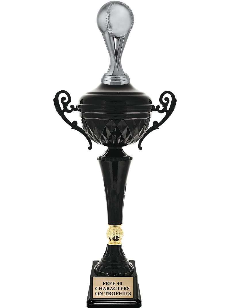 17.4" ONYX BLACK CUP TR W/FIG