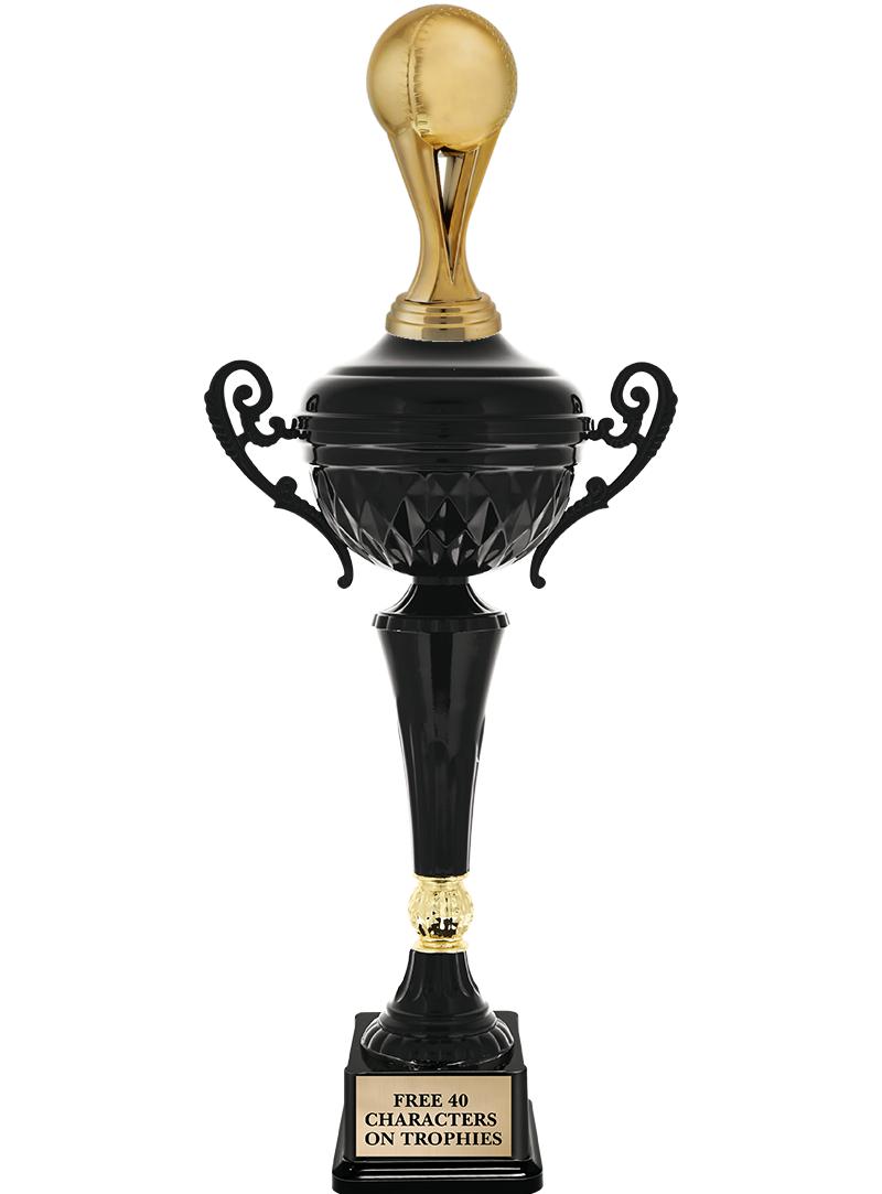 17.4" ONYX BLACK CUP TR W/FIG