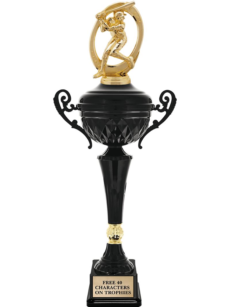 17.4" ONYX BLACK CUP TR W/FIG