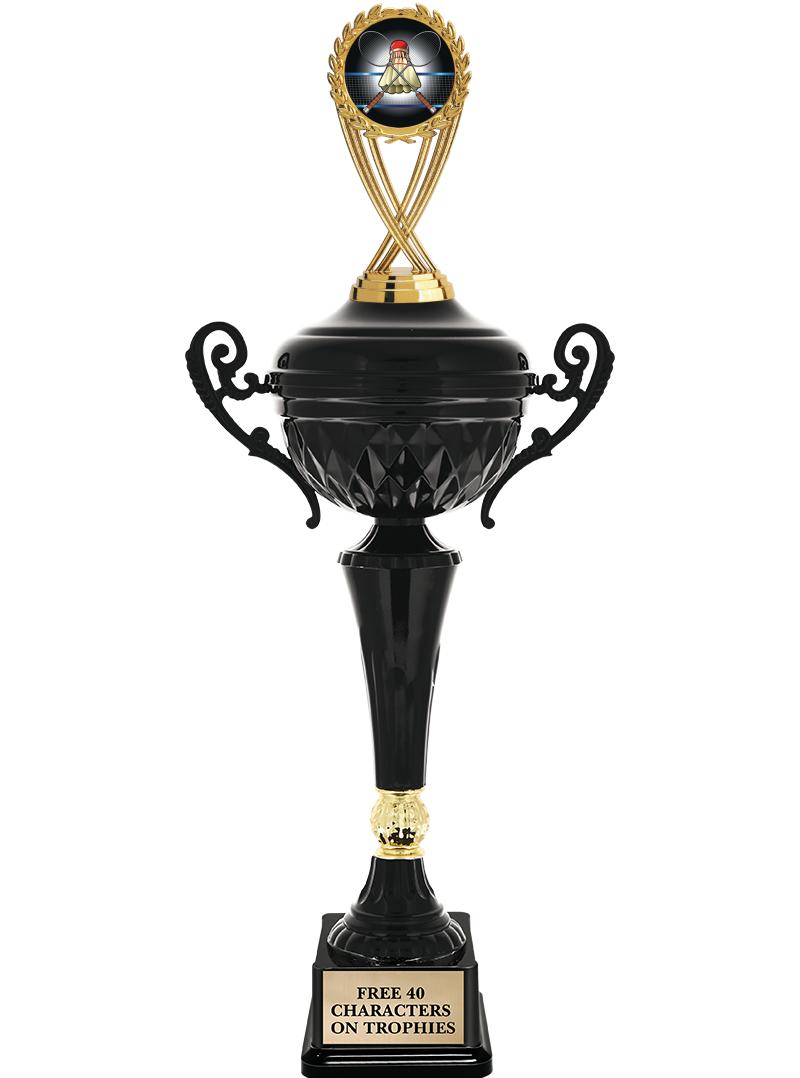 17.4" ONYX BLACK CUP TR W/FIG