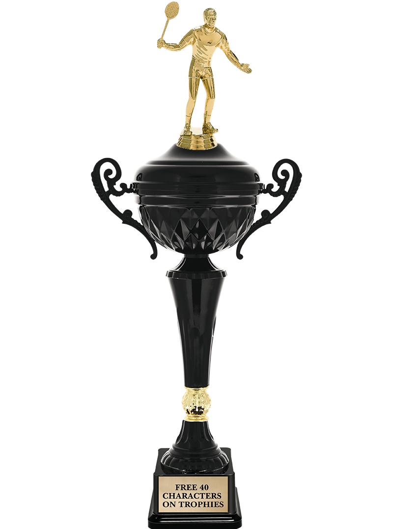 17.4" ONYX BLACK CUP TR W/FIG