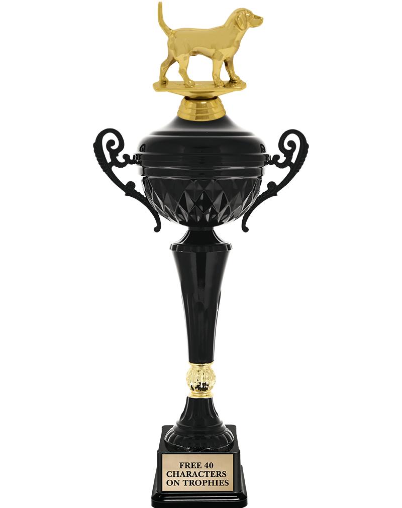 17.4" ONYX BLACK CUP TR W/FIG