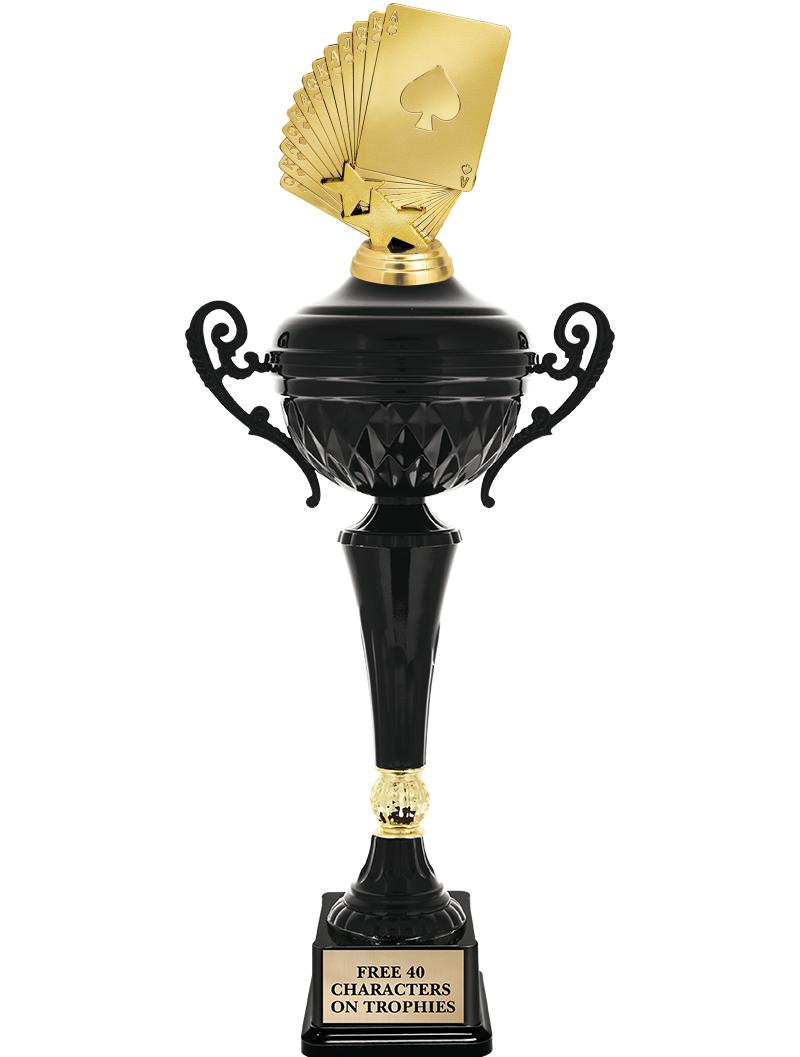 17.4" ONYX BLACK CUP TR W/FIG