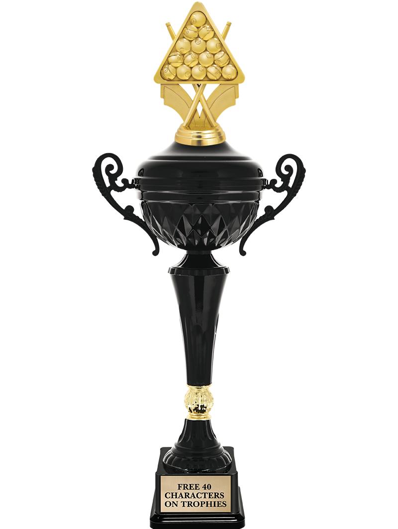 17.4" ONYX BLACK CUP TR W/FIG