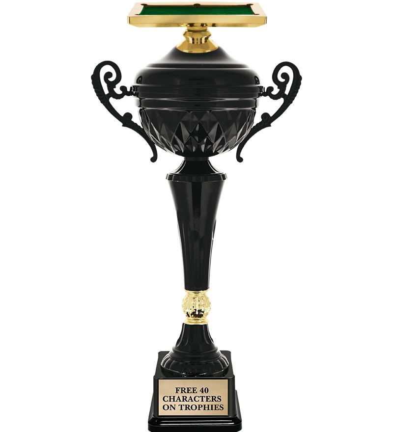 17.4" ONYX BLACK CUP TR W/FIG