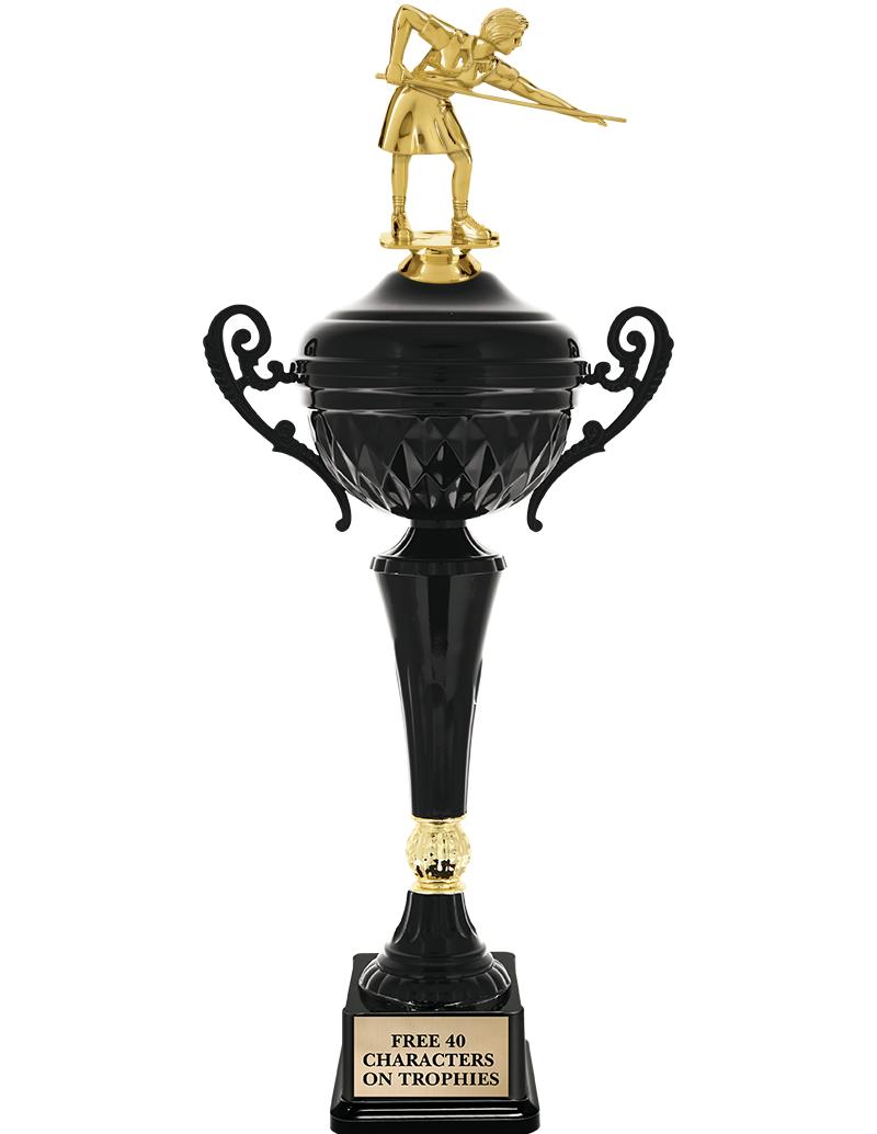 17.4" ONYX BLACK CUP TR W/FIG