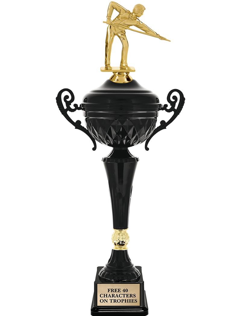 17.4" ONYX BLACK CUP TR W/FIG