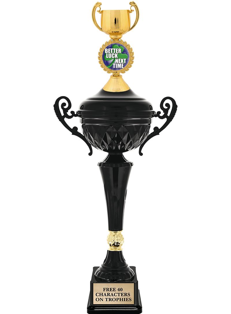 17.4" ONYX BLACK CUP TR W/FIG