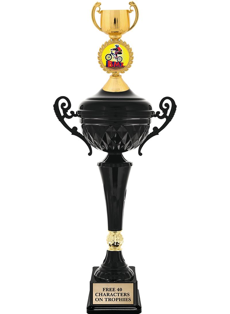 17.4" ONYX BLACK CUP TR W/FIG