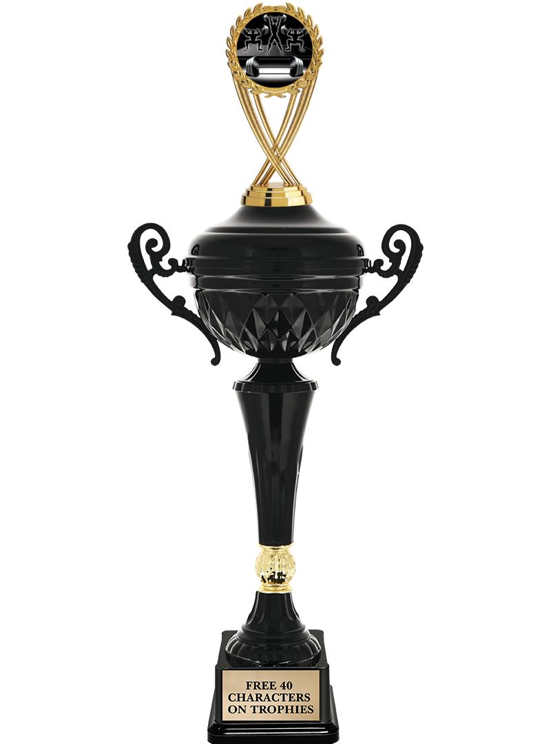 17.4" ONYX BLACK CUP TR W/FIG