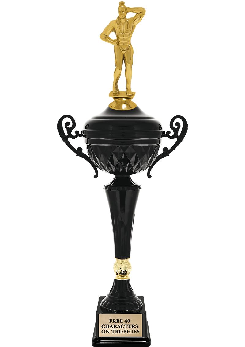 17.4" ONYX BLACK CUP TR W/FIG