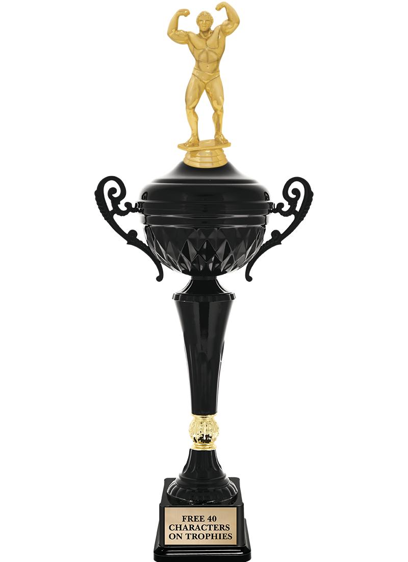 17.4" ONYX BLACK CUP TR W/FIG