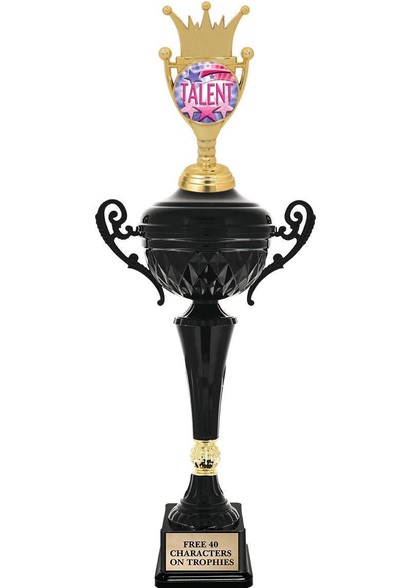 17.4" ONYX BLACK CUP TR W/FIG