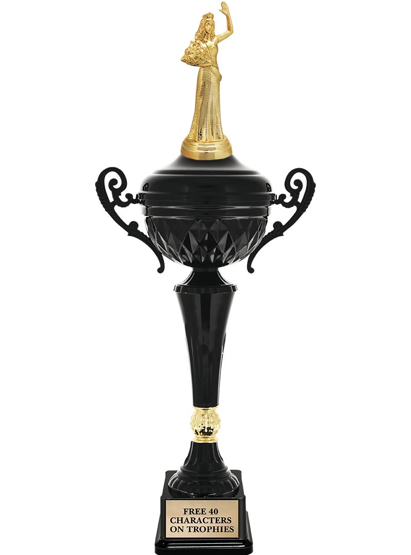 17.4" ONYX BLACK CUP TR W/FIG