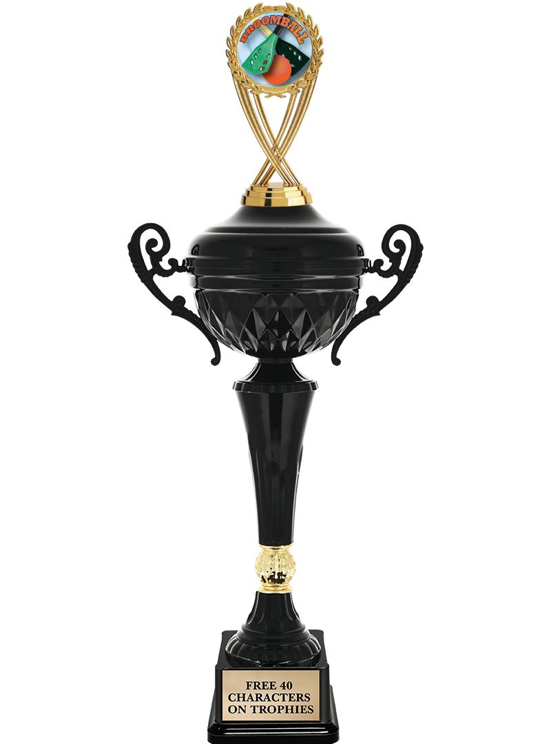 17.4" ONYX BLACK CUP TR W/FIG
