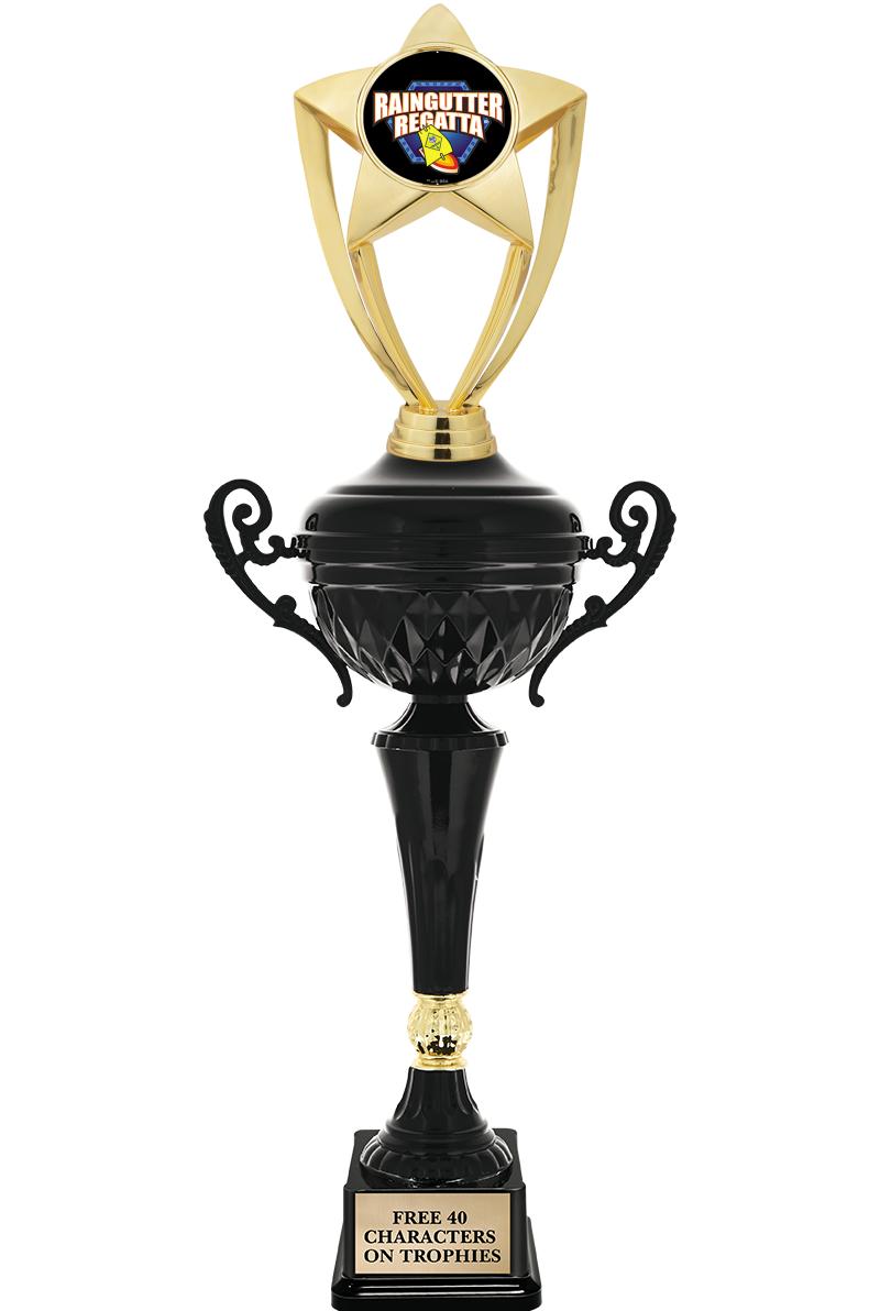 17.4" ONYX BLACK CUP TR W/FIG