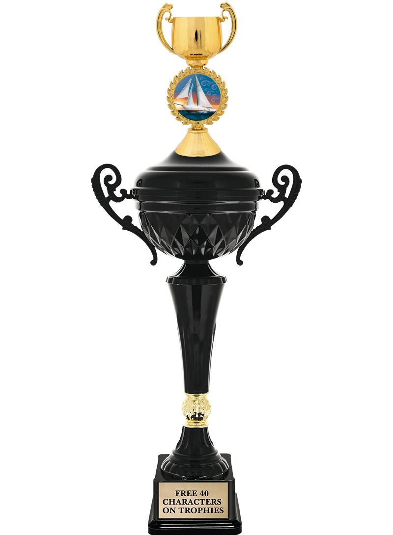 17.4" ONYX BLACK CUP TR W/FIG