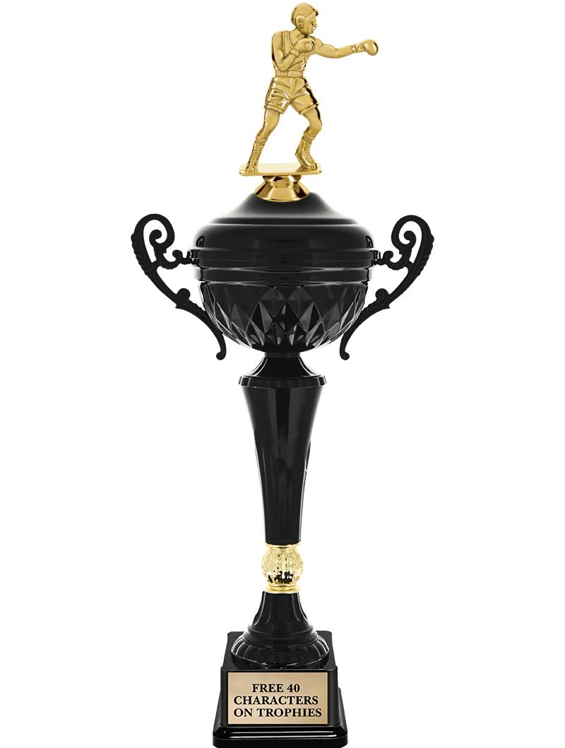 17.4" ONYX BLACK CUP TR W/FIG