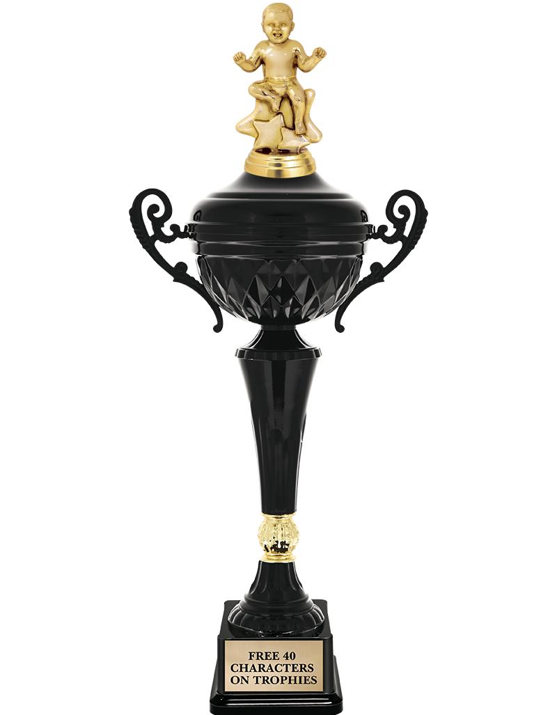 17.4" ONYX BLACK CUP TR W/FIG