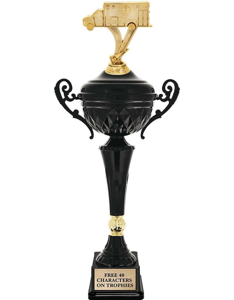 17.4" ONYX BLACK CUP TR W/FIG