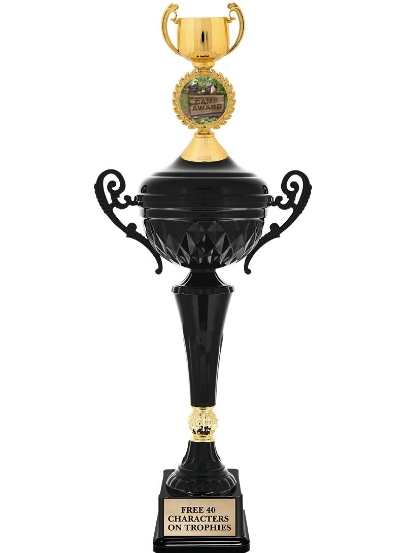 17.4" ONYX BLACK CUP TR W/FIG