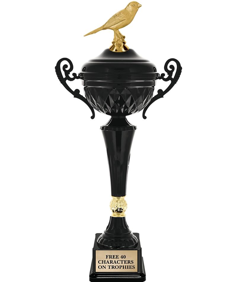 17.4" ONYX BLACK CUP TR W/FIG