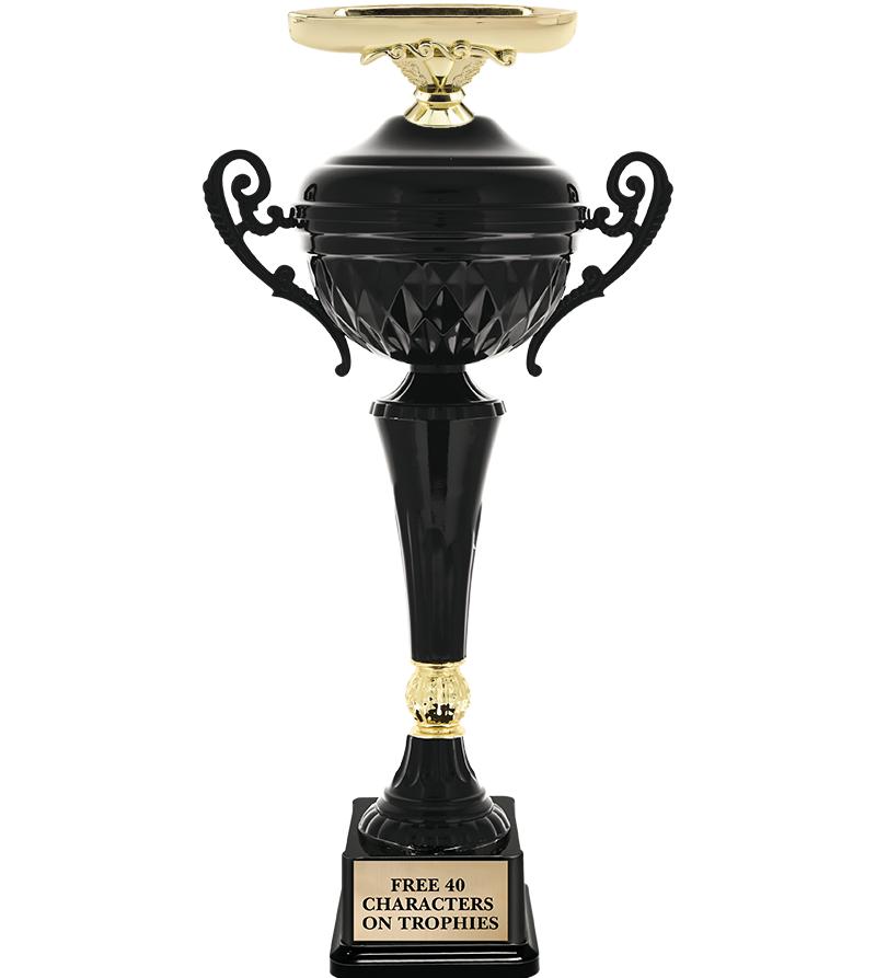 17.4" ONYX BLACK CUP TR W/FIG