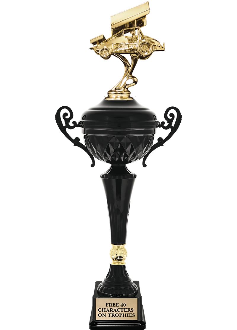 17.4" ONYX BLACK CUP TR W/FIG