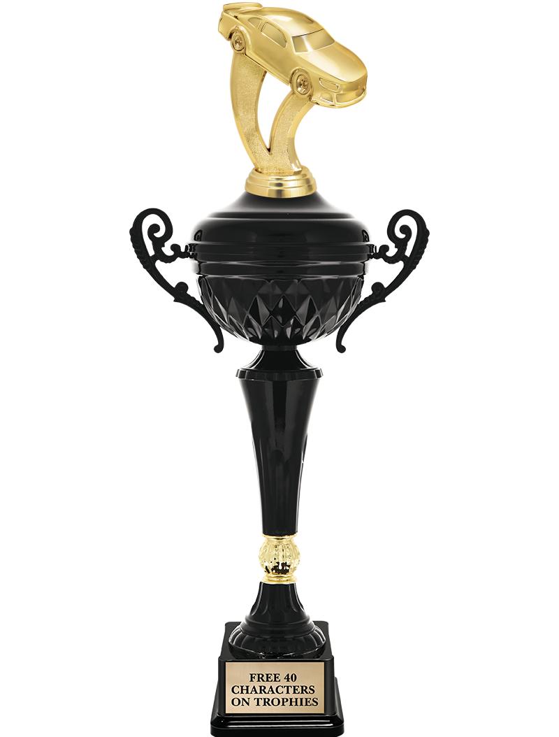 17.4" ONYX BLACK CUP TR W/FIG