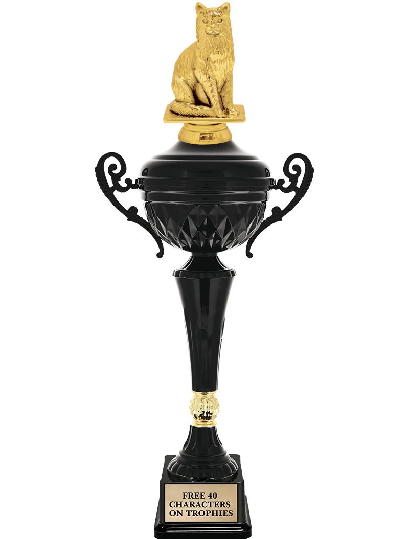 17.4" ONYX BLACK CUP TR W/FIG