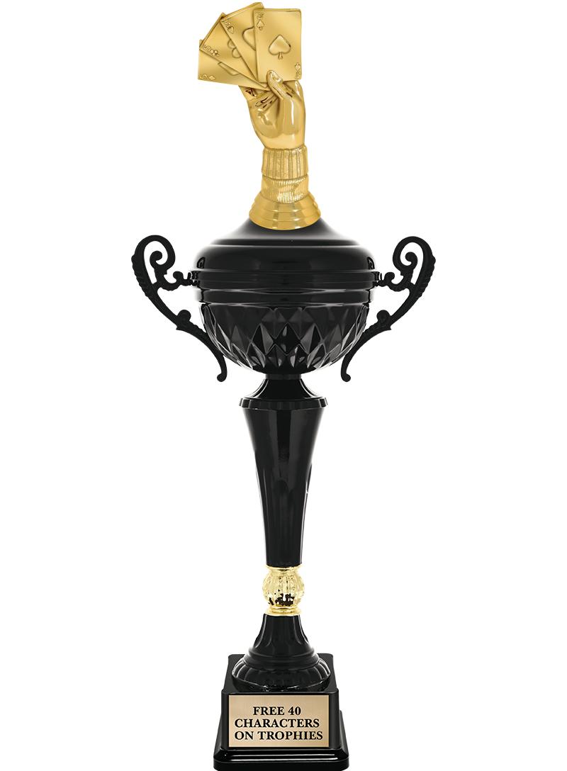 17.4" ONYX BLACK CUP TR W/FIG