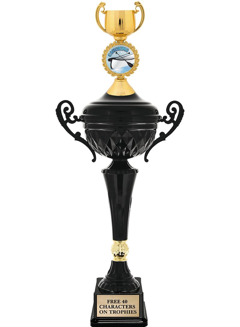 17.4" ONYX BLACK CUP TR W/FIG