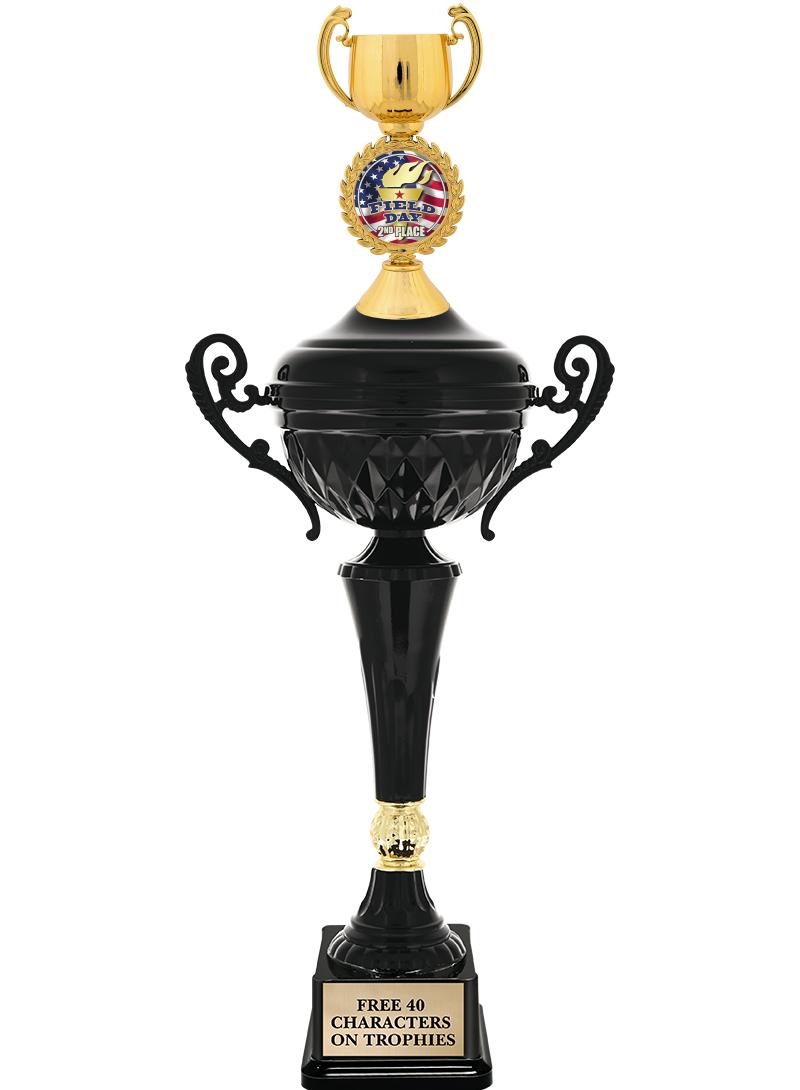 17.4" ONYX BLACK CUP TR W/FIG