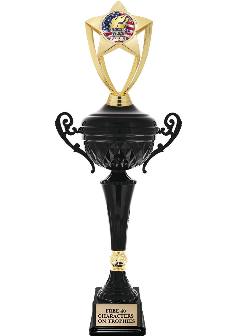 17.4" ONYX BLACK CUP TR W/FIG