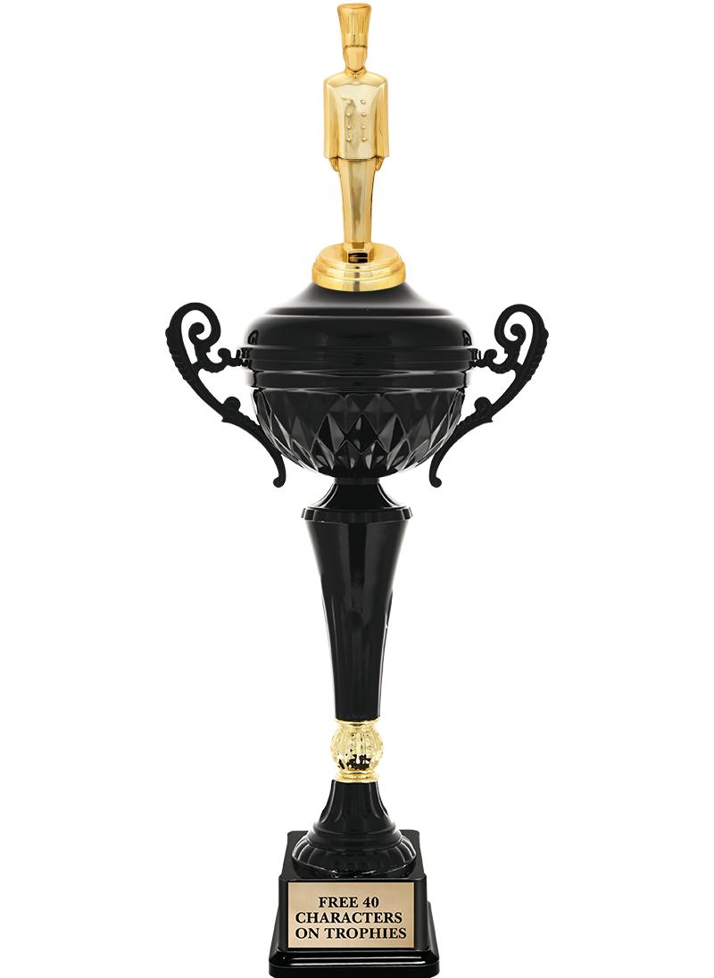 17.4" ONYX BLACK CUP TR W/FIG