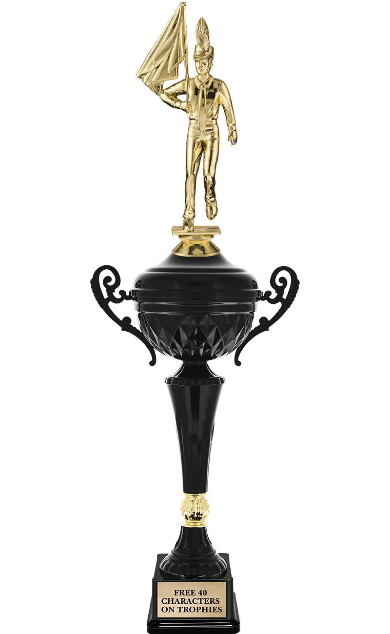 17.4" ONYX BLACK CUP TR W/FIG