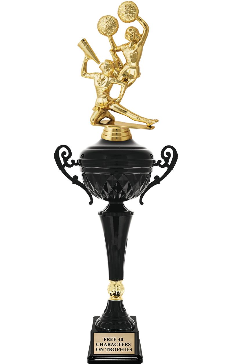 17.4" ONYX BLACK CUP TR W/FIG