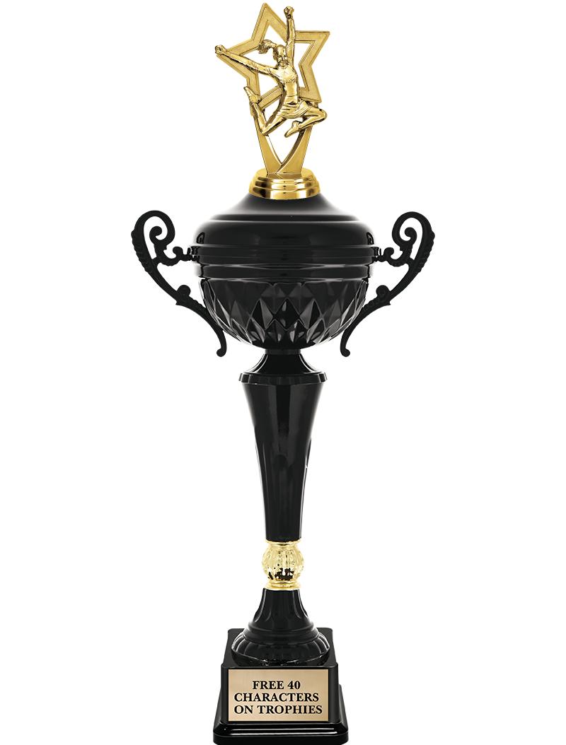 17.4" ONYX BLACK CUP TR W/FIG