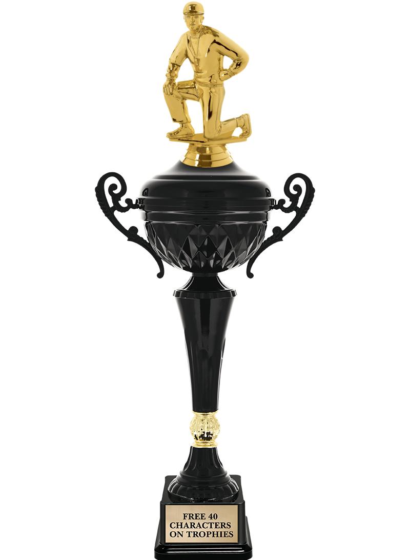 17.4" ONYX BLACK CUP TR W/FIG