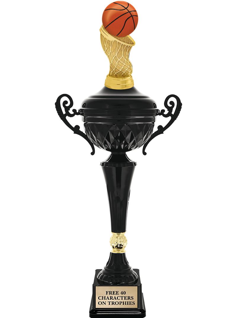 17.4" ONYX BLACK CUP TR W/FIG