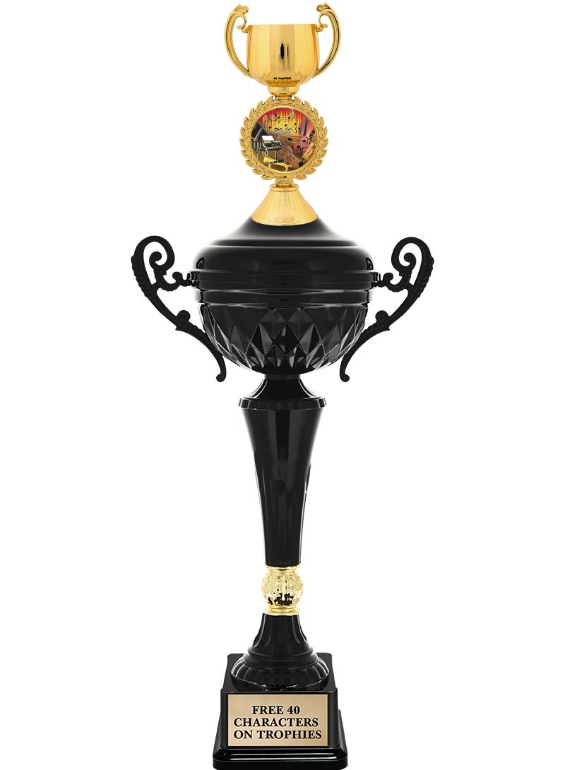 17.4" ONYX BLACK CUP TR W/FIG