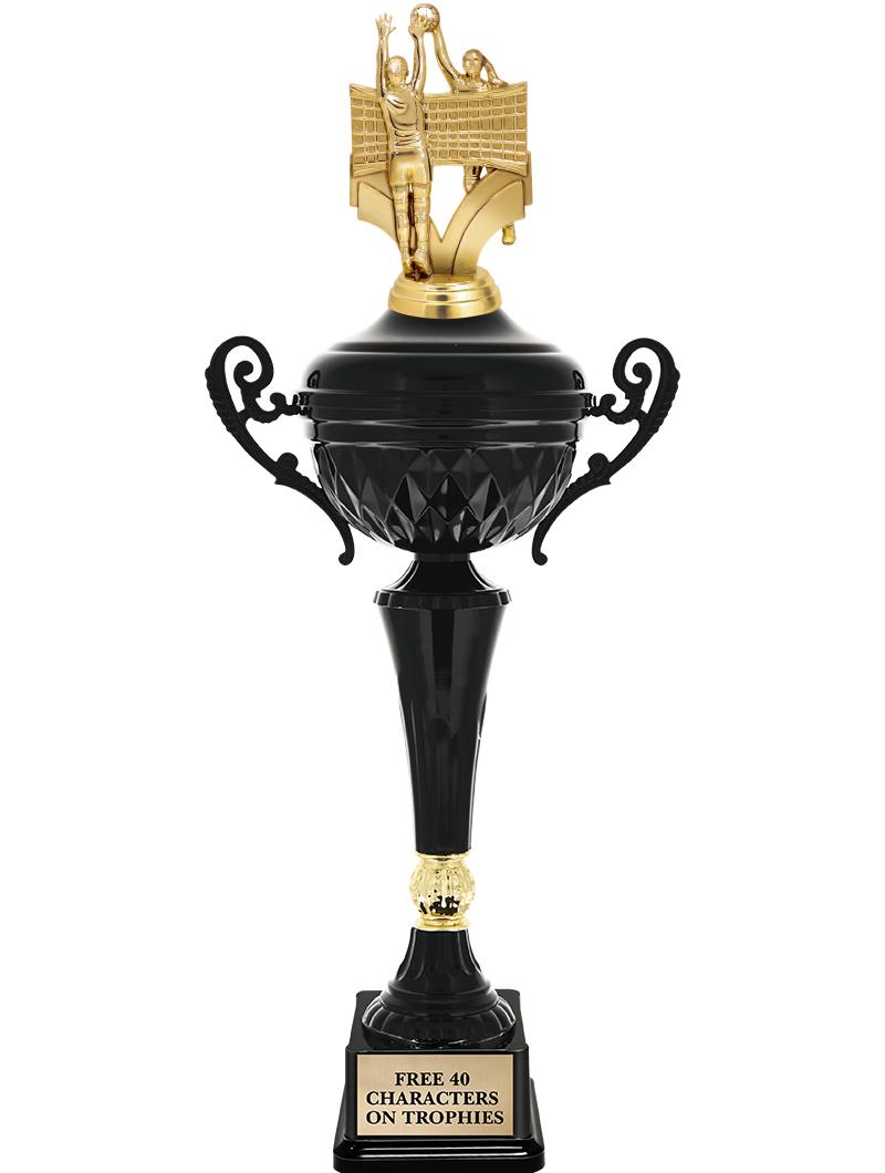 17.4" ONYX BLACK CUP TR W/FIG