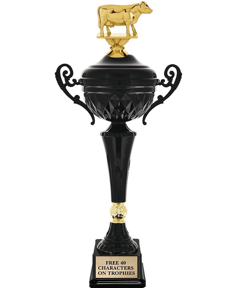 17.4" ONYX BLACK CUP TR W/FIG