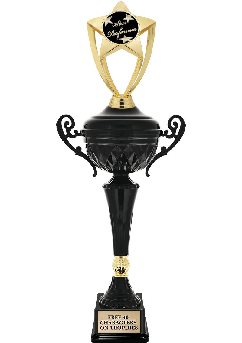 17.4" ONYX BLACK CUP TR W/FIG