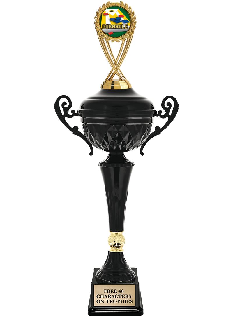 17.4" ONYX BLACK CUP TR W/FIG