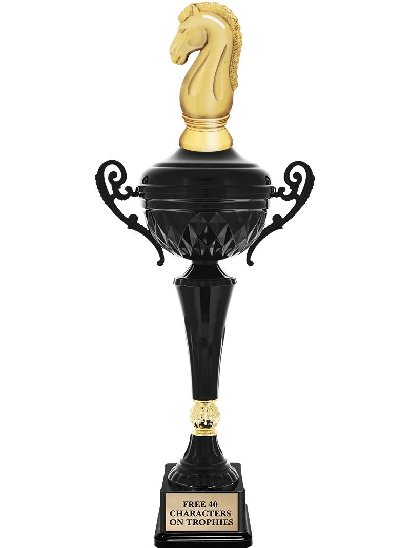 17.4" ONYX BLACK CUP TR W/FIG