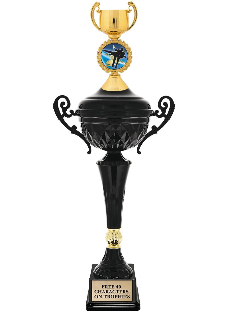 17.4" ONYX BLACK CUP TR W/FIG