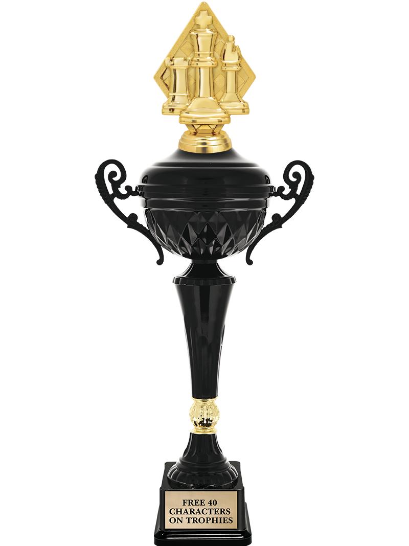 17.4" ONYX BLACK CUP TR W/FIG