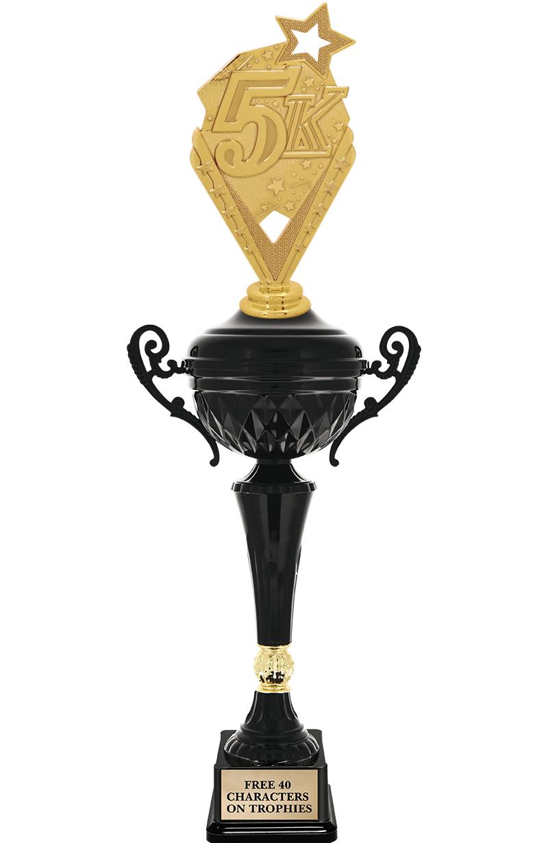 17.4" ONYX BLACK CUP TR W/FIG